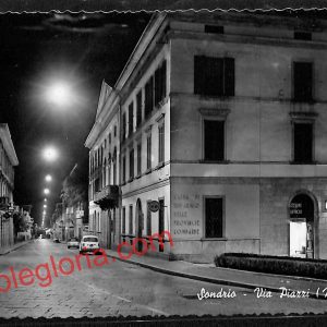 ai6740 - CARTOLINA D' EPOCA - Sondrio Città - Via Piazzi