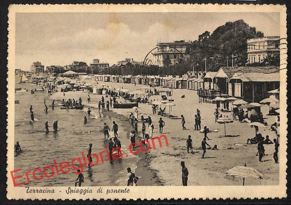 ag5852 - CARTOLINA D'EPOCA - Latina Provincia - Terracina   1942