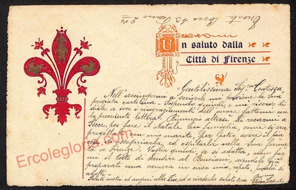 ae7025 - CARTOLINA D'EPOCA - Firenze Città