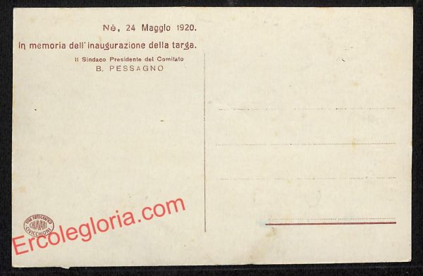 ah3898 - CARTOLINA D'EPOCA - Novara Città - Monumento Caduti per la Patria - immagine 2