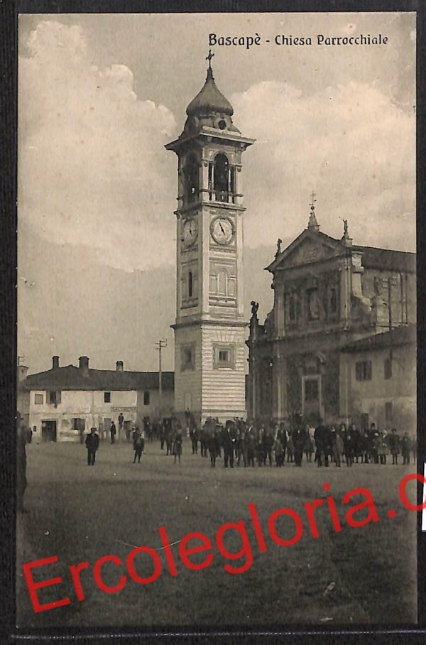 ah6020 - CARTOLINA  D'EPOCA - Pavia Provincia - Bascapè