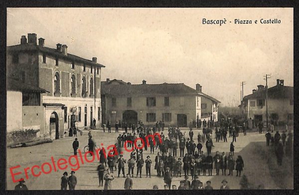 ah6021 - CARTOLINA  D'EPOCA - Pavia Provincia - Bascapè