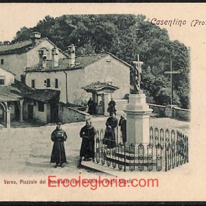 ae0254 - CARTOLINA  D'EPOCA - Arezzo Provincia - Casentino