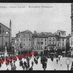 ah7535 - CARTOLINA D'EPOCA - Piacenza Città - Monumento Romagnosi