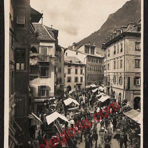 ae3659 - CARTOLINA  D'EPOCA - Bolzano Città - Piazza delle Erbe