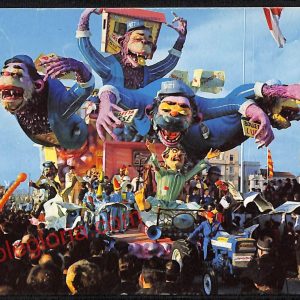 ag7140 - CARTOLINA D'EPOCA - Lucca Provincia - Carnevale di Viareggio