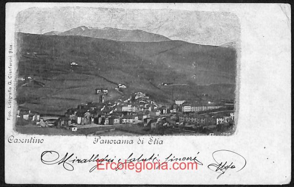 ae0258 - CARTOLINA  D'EPOCA - Arezzo Provincia - Casentino  1900