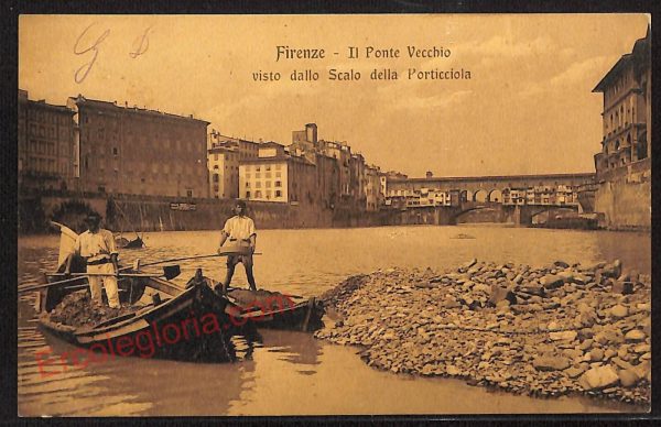 ae7037 - CARTOLINA D'EPOCA - Firenze Città - Ponte Vecchio  1916