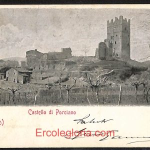 ae0260 - CARTOLINA  D'EPOCA - Arezzo Provincia - Casentino  1903