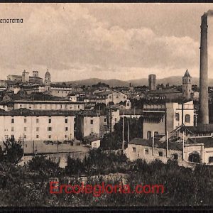 ae0072 - CARTOLINA  D'EPOCA - Arezzo  Città - Panorama  1926