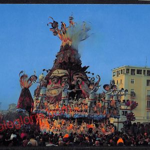 ag7149 - CARTOLINA D'EPOCA - Lucca Provincia - Carnevale di Viareggio