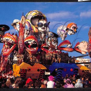 ag7157 - CARTOLINA D'EPOCA - Lucca Provincia - Carnevale di Viareggio