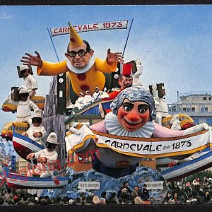 ag7158 - CARTOLINA D'EPOCA - Lucca Provincia - Carnevale di Viareggio