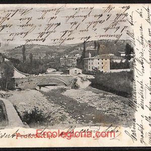 ae0262 - CARTOLINA  D'EPOCA - Arezzo Provincia - Casentino  1906