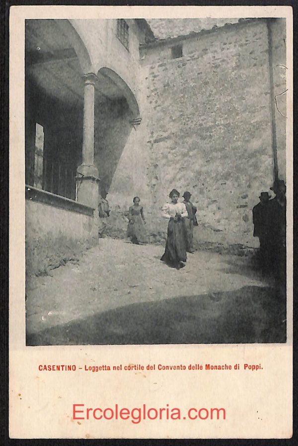 ae0263 - CARTOLINA  D'EPOCA - Arezzo Provincia - Casentino  1902