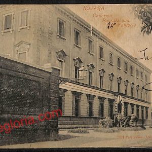 ah3902 - CARTOLINA D'EPOCA - Novara Città - Caserma Passalacqua Fanteria