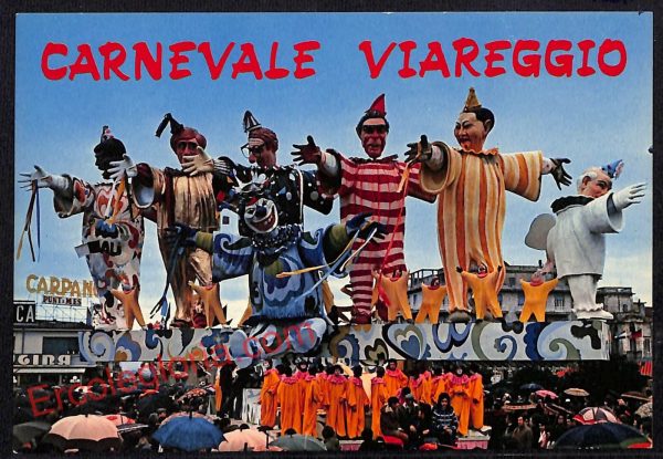 ag7167 - CARTOLINA D'EPOCA - Lucca Provincia - Carnevale di Viareggio