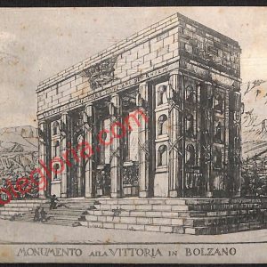 ae3661 - CARTOLINA  D'EPOCA - Bolzano Città - Monumento alla Vittoria  1928