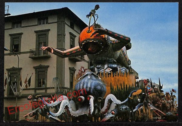 ag7168 - CARTOLINA D'EPOCA - Lucca Provincia - Carnevale di Viareggio