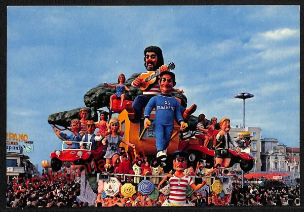 ag7171 - CARTOLINA D'EPOCA - Lucca Provincia - Carnevale di Viareggio