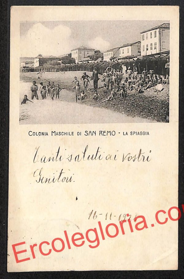 ai4753 - CARTOLINA D'EPOCA - San Marino Città - La Spiaggia