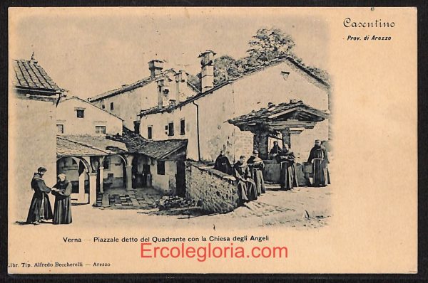ae0269 - CARTOLINA  D'EPOCA - Arezzo Provincia - Casentino  1900