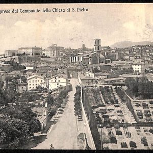 aa9996 - CARTOLINA  D'EPOCA - Perugia Città  - Chiesa di S. Pietro