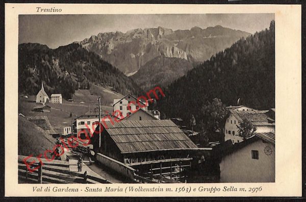 ae3670 - CARTOLINA  D'EPOCA - Bolzano Città - Val di Gardena