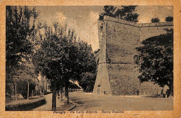 aa9998 - CARTOLINA  D'EPOCA - Perugia Città  - Via Carlo Alberto