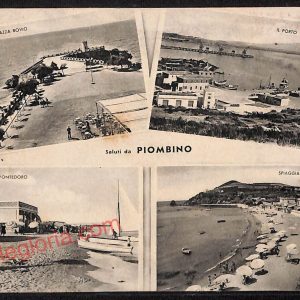 ag2493 - CARTOLINA D'EPOCA - Grosseto Provincia - Piombino