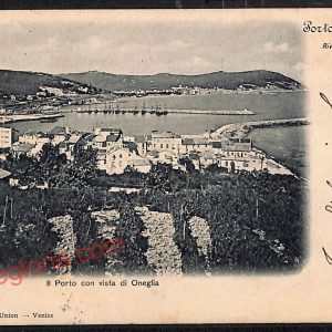 ag4487 - CARTOLINA D'EPOCA - Imperia Città - Porto Maurizio   1900