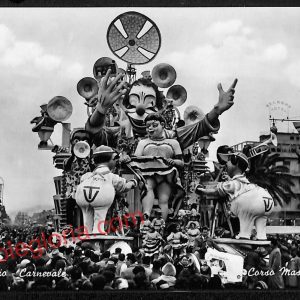 ag7188 - CARTOLINA D'EPOCA - Lucca Provincia - Carnevale di Viareggio