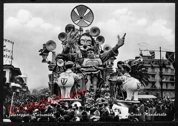 ag7188 - CARTOLINA D'EPOCA - Lucca Provincia - Carnevale di Viareggio