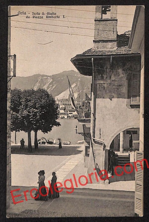 ah4008 - CARTOLINA D'EPOCA - Novara Provincia - Orta San Giulio
