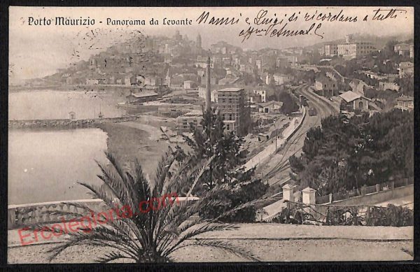 ag4488 - CARTOLINA D'EPOCA - Imperia Città - Porto Maurizio   1915