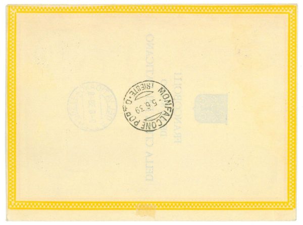 P3317 - VATICANO, SASS 68/71 SU FOLDER FDC. - immagine 2
