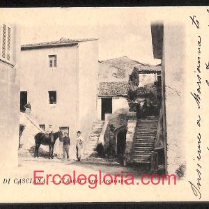 ad6802 - CARTOLINA D'EPOCA - Pisa Provincia - CASCIANA  1903