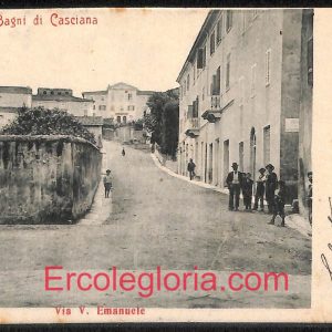 ad6810 - CARTOLINA D'EPOCA - Pisa Provincia - CASCIANA   1905
