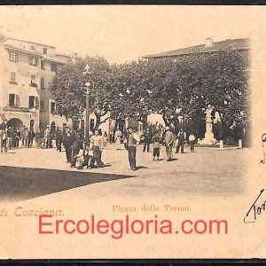 ad6811 - CARTOLINA D'EPOCA - Pisa Provincia - CASCIANA   1901