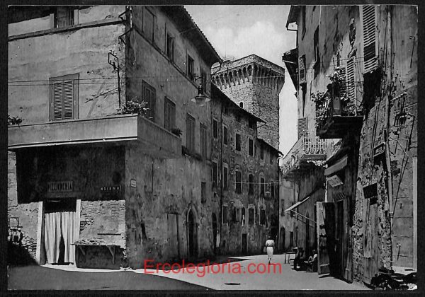 ae0392 - CARTOLINA  D'EPOCA - Arezzo Provincia - Lucignano