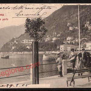 ae5077 - CARTOLINA D'EPOCA - Como Città - Il Nuovo Porto  1905