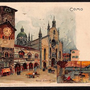 ae5078 - CARTOLINA D'EPOCA - Como Città
