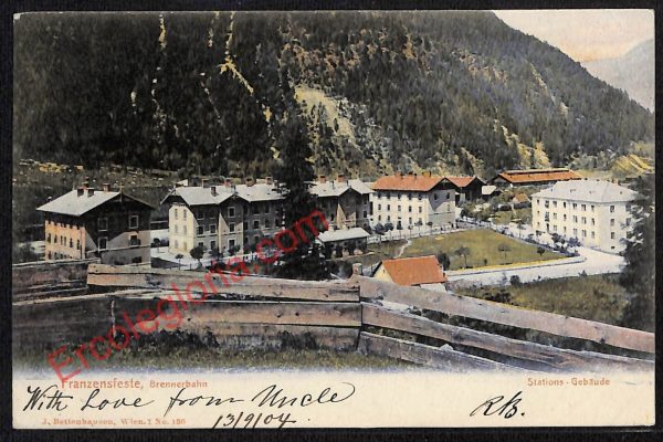 ae3861 - CARTOLINA  D'EPOCA - Bolzano Provincia - Fortezza  1904