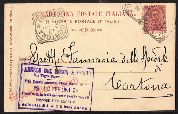 ae7088 - CARTOLINA D'EPOCA - Firenze Città - Angelo del Mosca Figlio ''APENTA'' - immagine 2