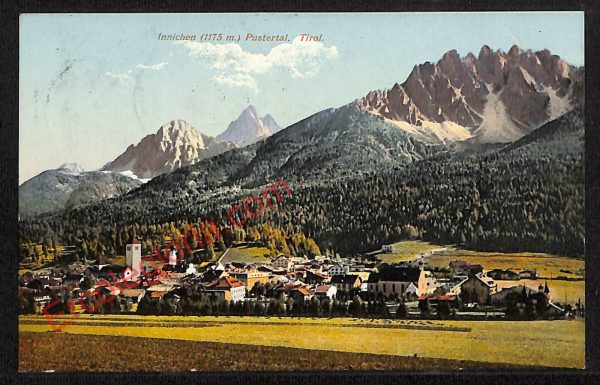 ae3864 - CARTOLINA  D'EPOCA - Bolzano Provincia - Innichen  1909
