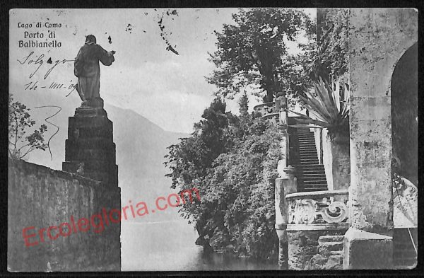 ae5088 - CARTOLINA D'EPOCA - Como Città - Porto di Balbianello  1909