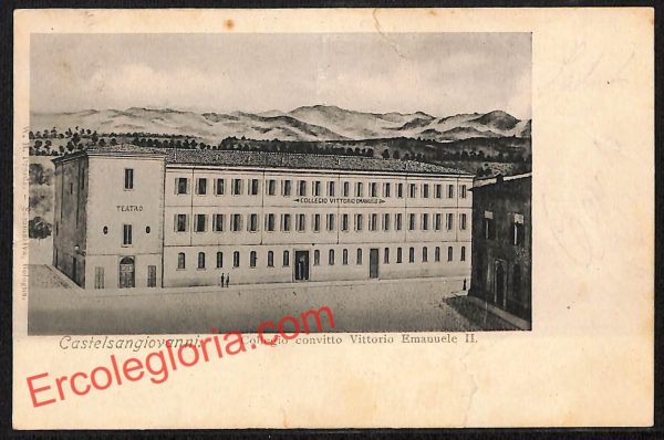 ah7622 - CARTOLINA D'EPOCA - Piacenza Provincia - Castel San Giovanni