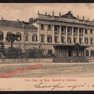 ae5093 - CARTOLINA D'EPOCA - Como Città - Villa Olmo del Duca Visconti