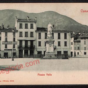 ae5096 - CARTOLINA D'EPOCA - Como Città - Piazza Volta