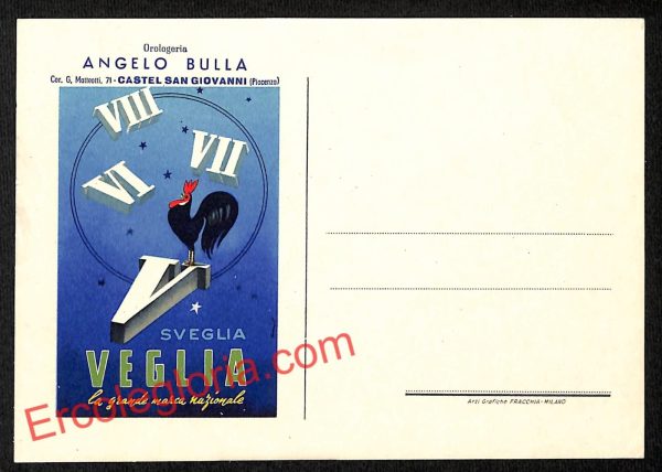ah7629 - CARTOLINA D'EPOCA - Piacenza Provincia - Castel San Giovanni